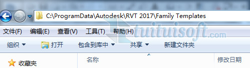 REVIT2017 族樣板文件、項目樣板文件、自帶族庫下載